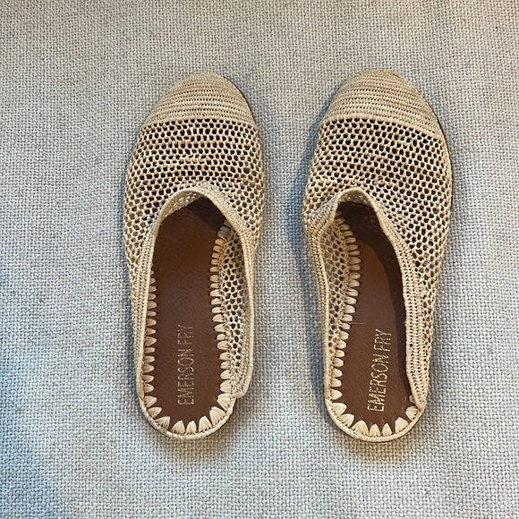 Emerson Fry Woven Slide, Natural, 8 (fits more like 7-7.5) - Picture 4 of 6